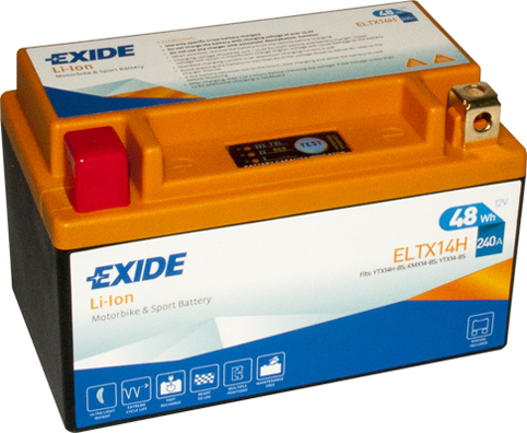 Baterie de pornire ELTX14H EXIDE 4Ah 12V